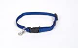 Dog Supplies 5/16" Lil Pal Adjustable Collar- Blue Multi-Colored