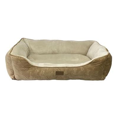 Embossed Bone Step in Bed taupe 31"
