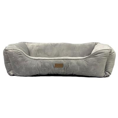 Embossed Bone Step in bed Gray 31"