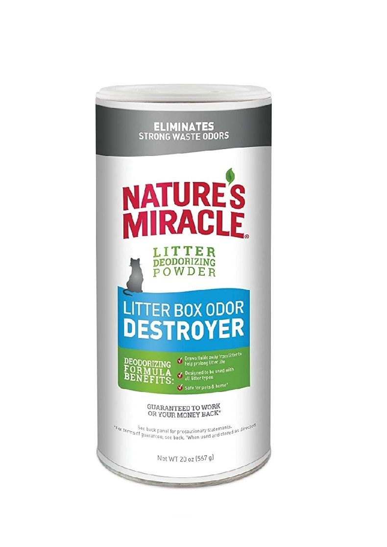 Nature's Miracle Just for Cats Odor Destroyer Litter Powder
