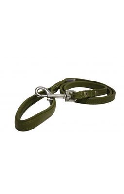 Angel Leather Padded Handle Leash 48" X1/2"