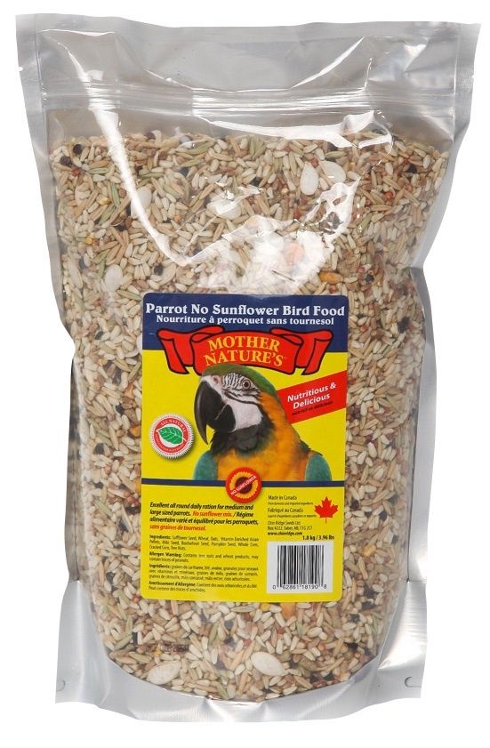 Mother Nature’s Parrot No Sunflower