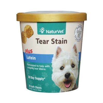 NaturVet - Tear Stain Supplement - 70 Soft Chews