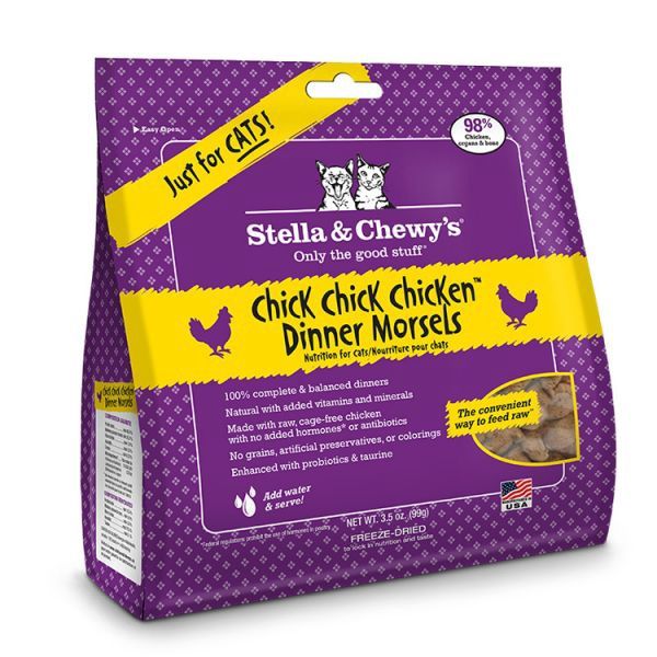 Stella &amp; Chewy's - Freeze Dried Raw - Chicken Dinner Morsels - 3.5oz