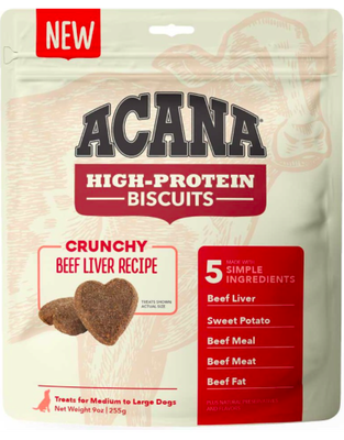 High-Protein Biscuits, Crunchy Beef Liver Recipe Large
