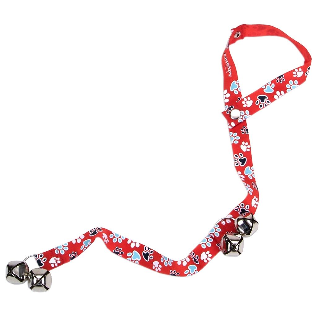 Coastal Potty Training Bells Red Paws 31"