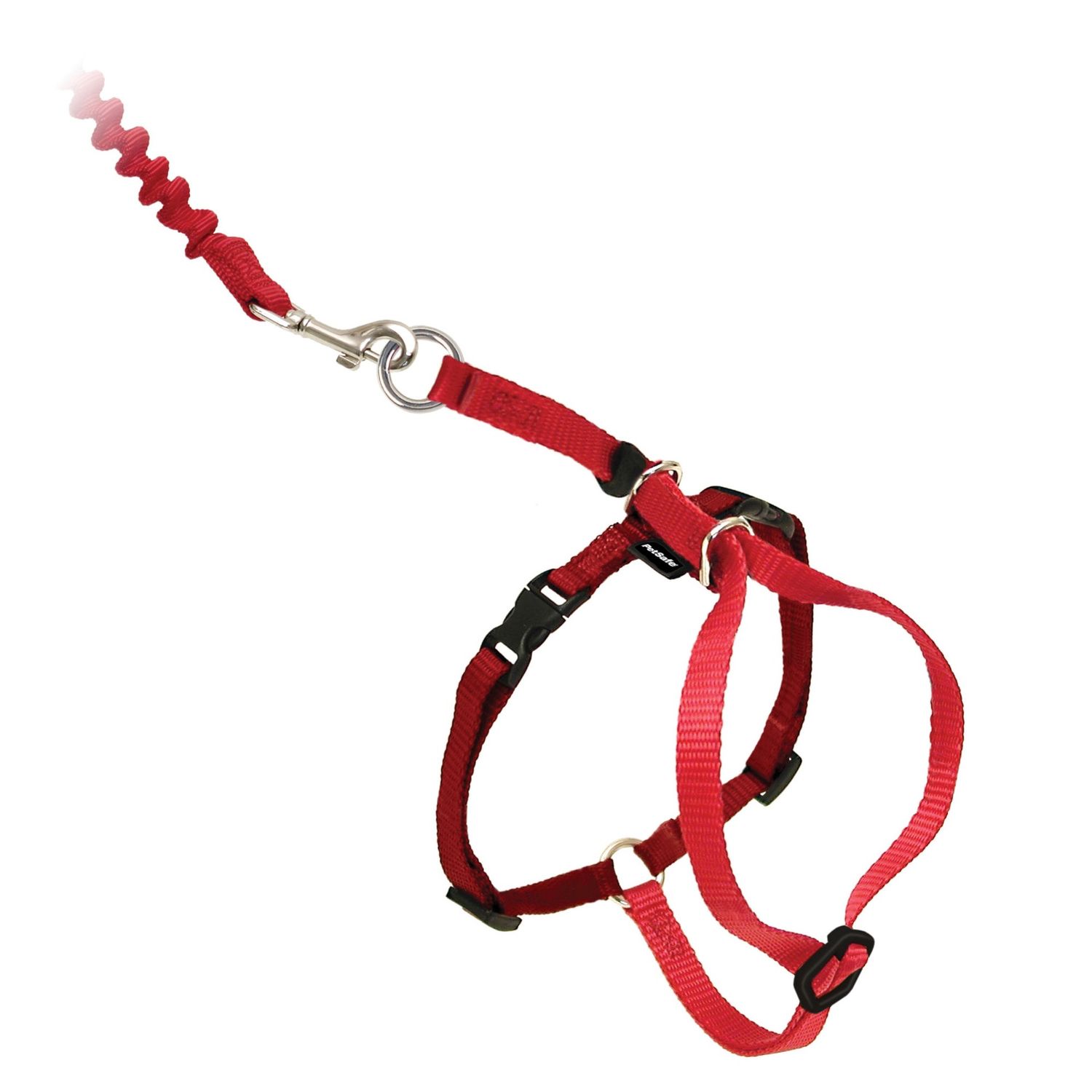 PetSafe COME WITH ME KITTY Cat Harness and Bungee Leash Red Medium