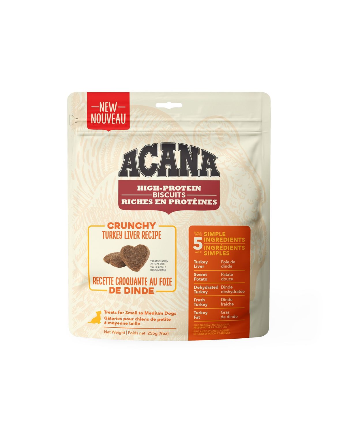 High-Protein Biscuits, Crunchy Turkey Liver Recipe Small Breed