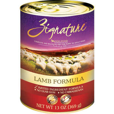 Zignature - Lamb Dog Food - 12oz