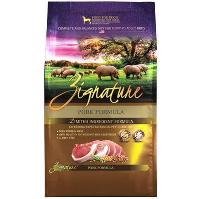 Zignature - Pork LID GF - 25lbs