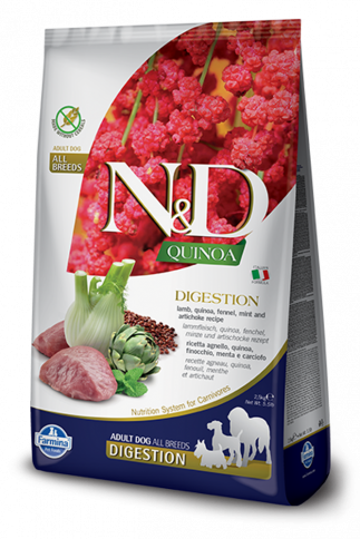 Farmina N&amp;D - Quinoa Digestion Lamb Adult - 7kg