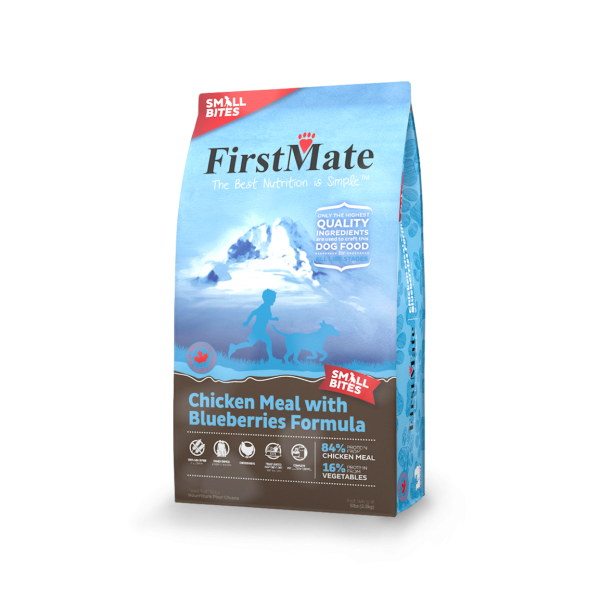 Firstmate - Small Bites Chicken w/ Blueberries Dry Dog Food - 14.5lbs