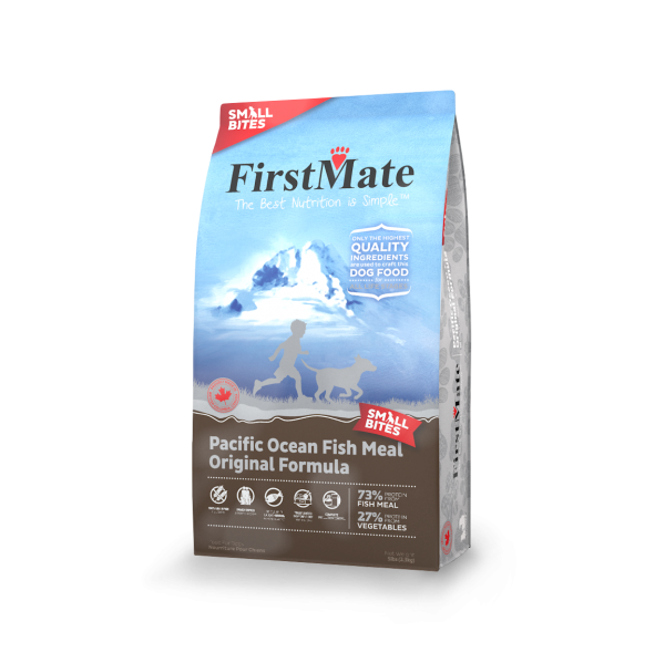FirstMate - Limited Ingredient Diet Gluten Free Pacific Ocean Fish Small Bites Dry Dog Food - 5lbs