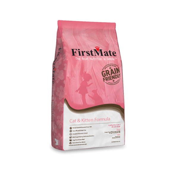 FirstMate - Cat &amp; Kitten Formula - Fish and Chicken - 5lbs