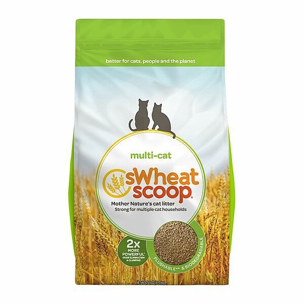 Swheat Scoop  - Multi Cat Litter - 12lbs