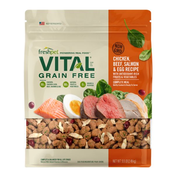 FreshPet - Vital  Chicken Beef Salmon &amp; Egg - 5.5lbs