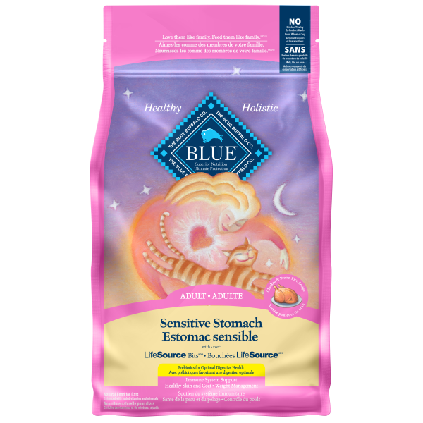Blue Cat Sensitive Stomach Adult Chicken 7 lb