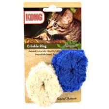 KONG Cat Naturals Crinkle Ring