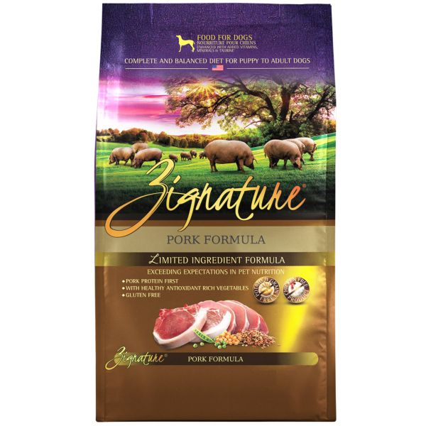 Zignature - Pork LID GF -  4lbs