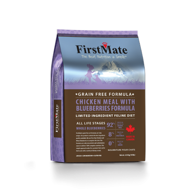 FirstMate - Chicken &amp; Blueberries Wet Cat Food - 4lbs