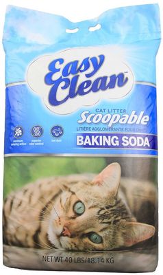 Easy Clean Baking Soda Clumping Litter - 40lbs