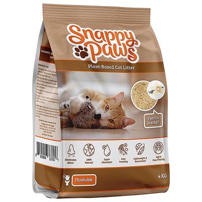 Snappy Tom - Vanilla Scent Litter - 8.8lbs