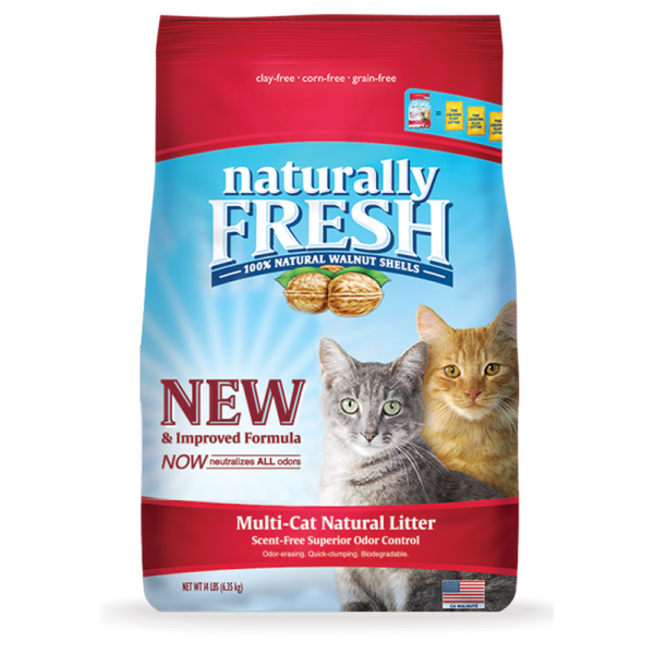 Naturally Fresh - MultiCat Quick-Clumping Litter - 14lbs