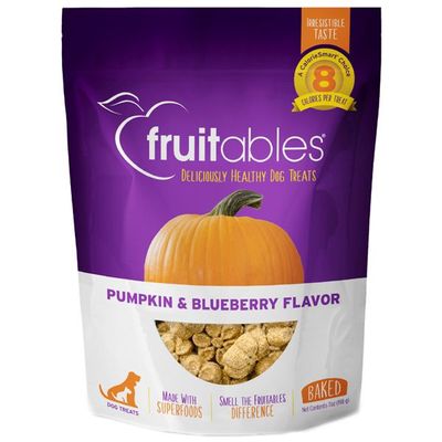 Fruitables - Crunchy Treats Pumpkin &amp; Blueberry - 141g