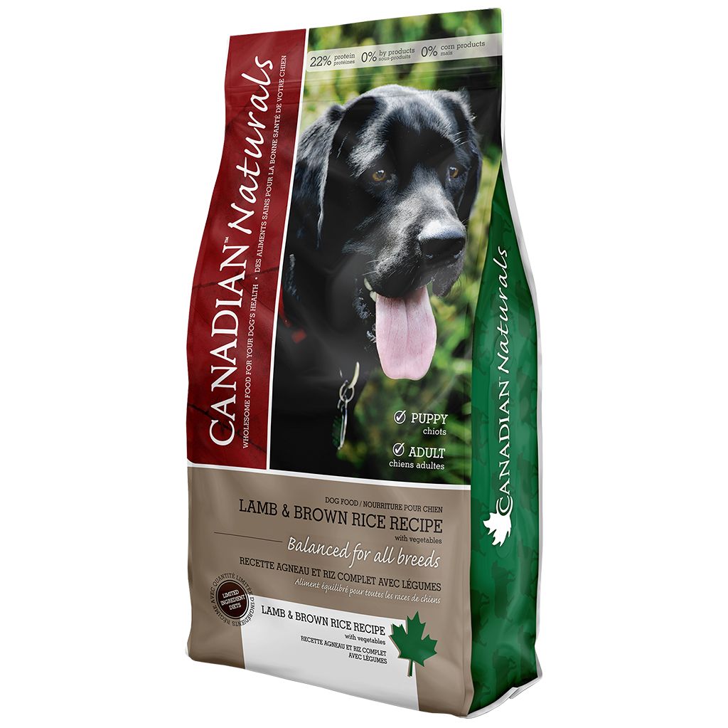 Canadian Naturals - Lamb &amp; Brown Rice Dry Dog Food - 5lbs