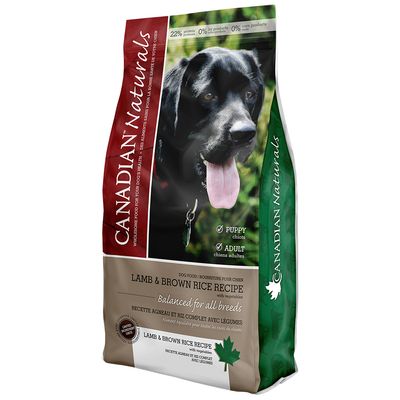 Canadian Naturals - Lamb &amp; Brown Rice Dry Dog Food - 5lbs