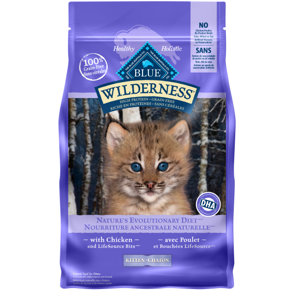 Blue Buffalo - Wilderness Kitten Cat Food - Chicken - 5lbs