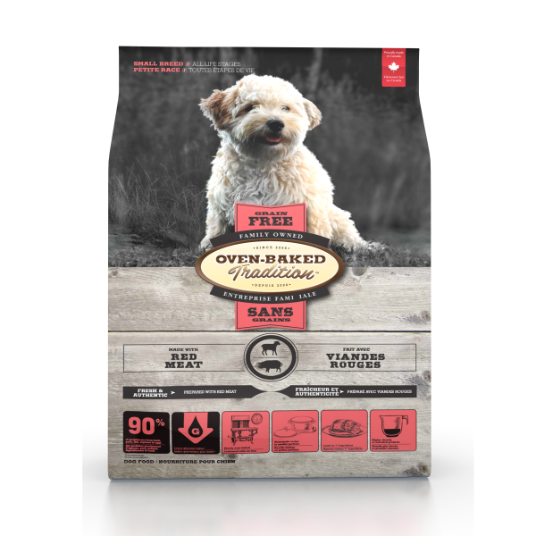 Oven Baked - Red Meat  Sm Bite Dry Dog food- 5lbs