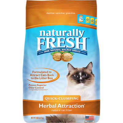 Naturally Fresh Quick-Clump Herbal Attraction Litter - 14lbs