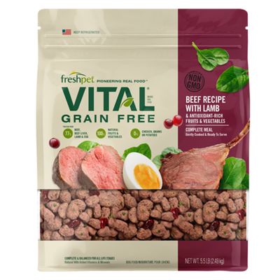 Freshpet Vital Grain Free Complete Beef Dog Food - 5.5lbs