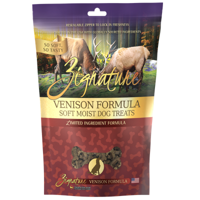Zignature - Venison Soft Treats - 113g