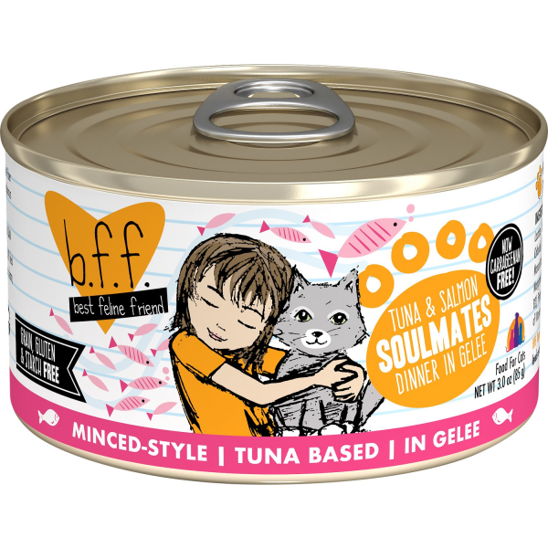 BFF -Cat Tuna &amp; Salmon Soulmates - 3oz