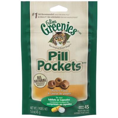 Greenies - Feline Pill Pockets Chicken - 45g