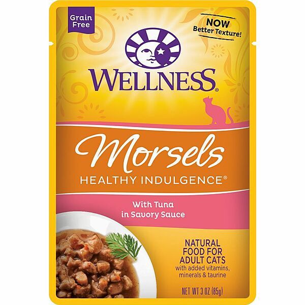 Wellness - Cat Morsels Tuna in Sauce - 3OZ