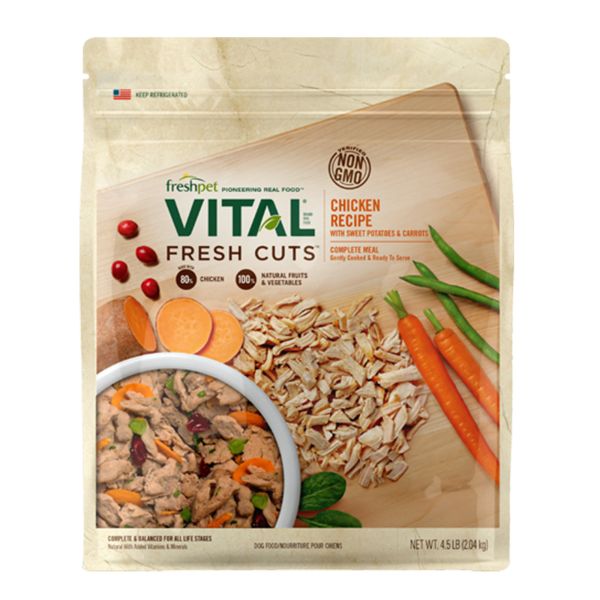Freshpet Vital Fresh Cuts Dog Food - 4.5lbs
