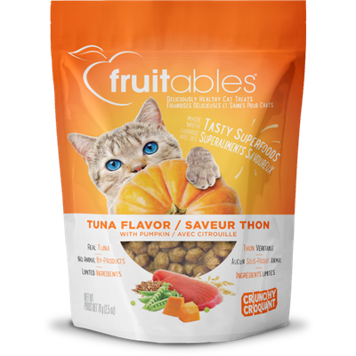 Fruitables - Cat Crunchy Treats Tuna &amp; Pumpkin - 70g