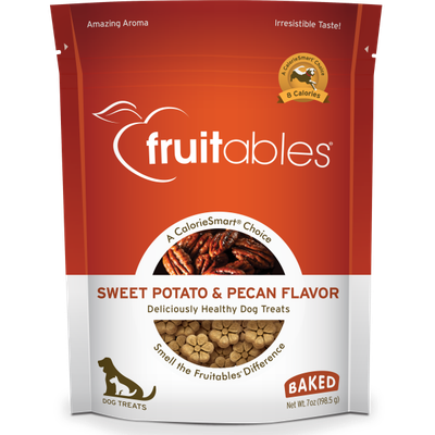 Fruitables - Crunchy Treats Sweet Potato &amp; Pecan - 198g