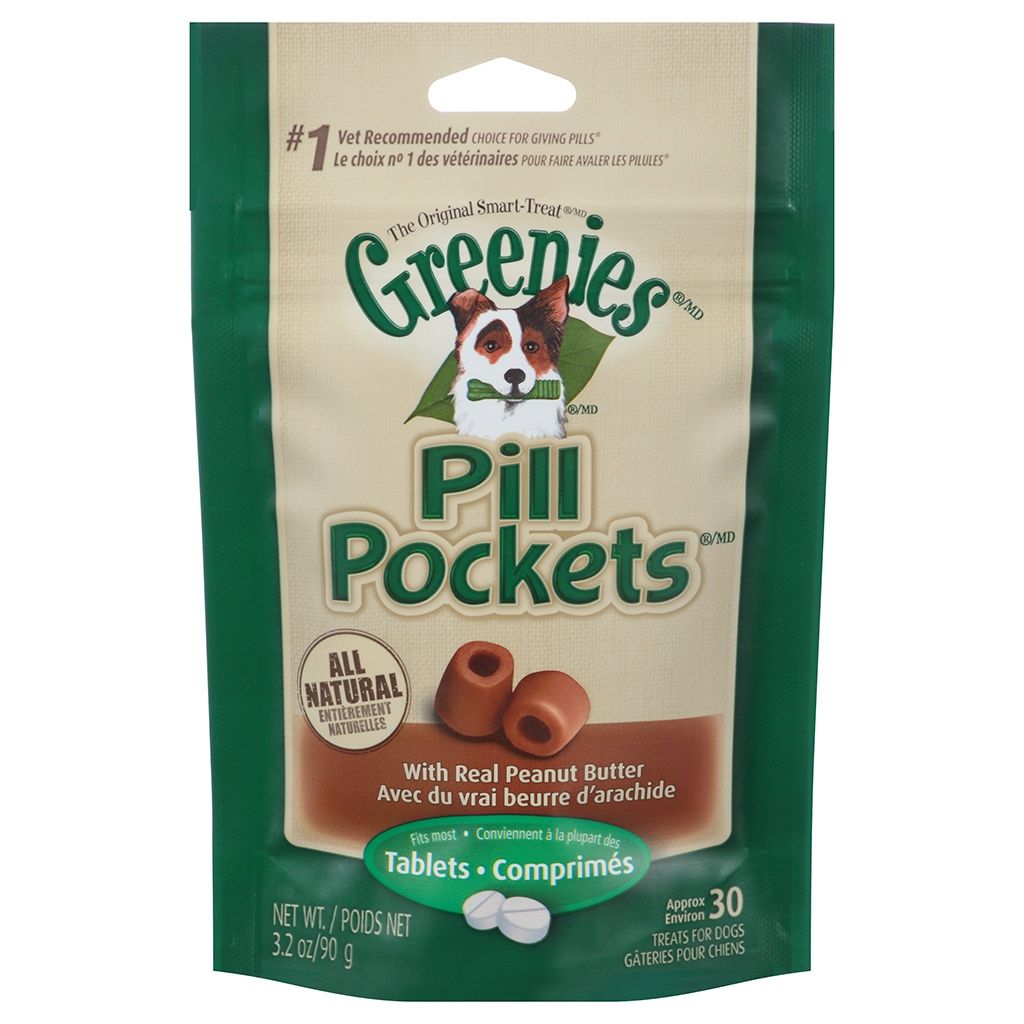 Greenies - Pill Pockets Peanut Butter - 90g