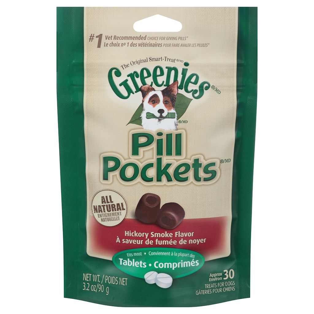 Greenies - Pill Pockets Hickory Smoke - 90g
