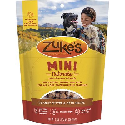 Zukes - Mini Naturals Peanut Butter &amp; Oats - 6oz