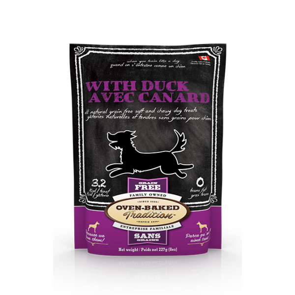 Oven-Baked - Dog GF Treat Duck - 8 oz