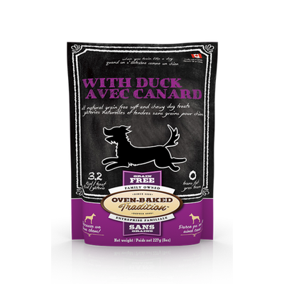 Oven-Baked - Dog GF Treat Duck - 8 oz