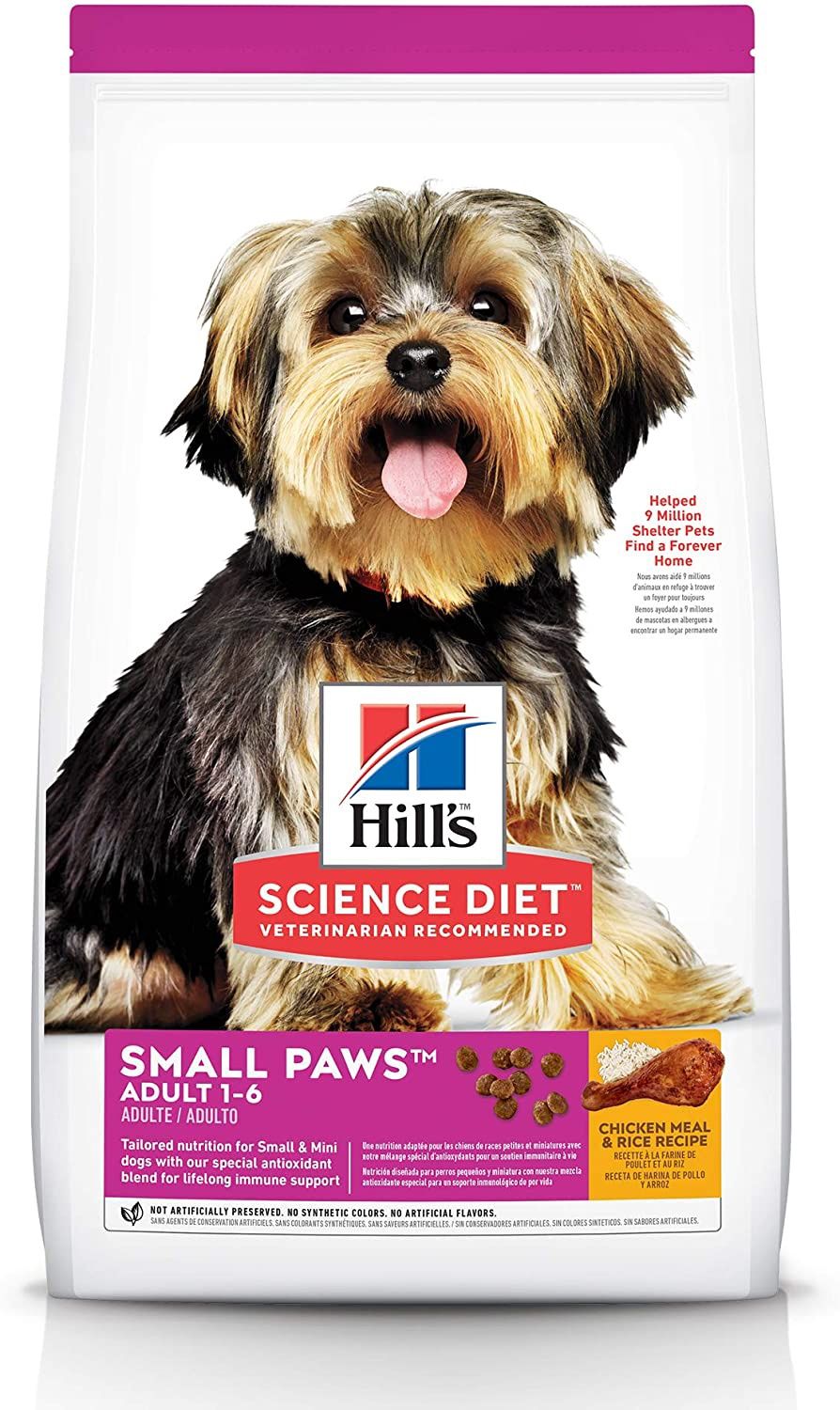 Hills Science Diet - Small Paws Adult 1-6 -  4.5lbs