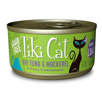 Tiki Cat - Luau GF Papeekeo Ahi Tuna Mackerel - 6oz