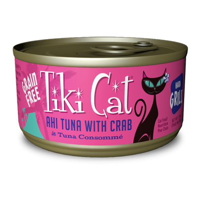 Tiki Cat - Hawaiian Grill GF Hana Ahi Tuna/Crab- 2.8oz