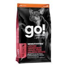 GO! - Sensitivities - Limited Ingredient Diet Gluten Free Salmon Dry Dog Food - 12lbs